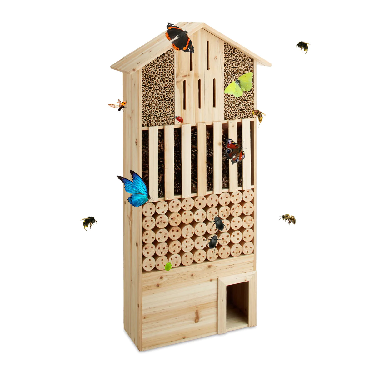 Insectenhotel met egelhuisje kopen<br />
