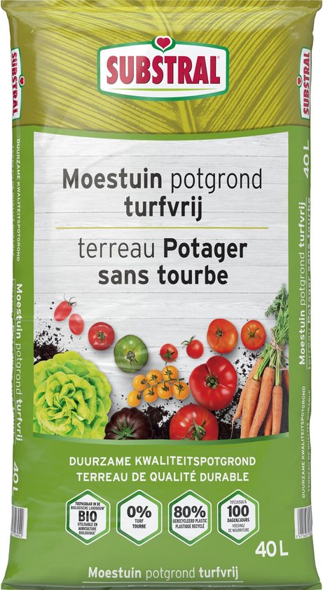 Moestuin potgrond